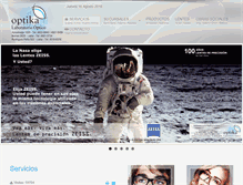 Tablet Screenshot of optika.com.ar